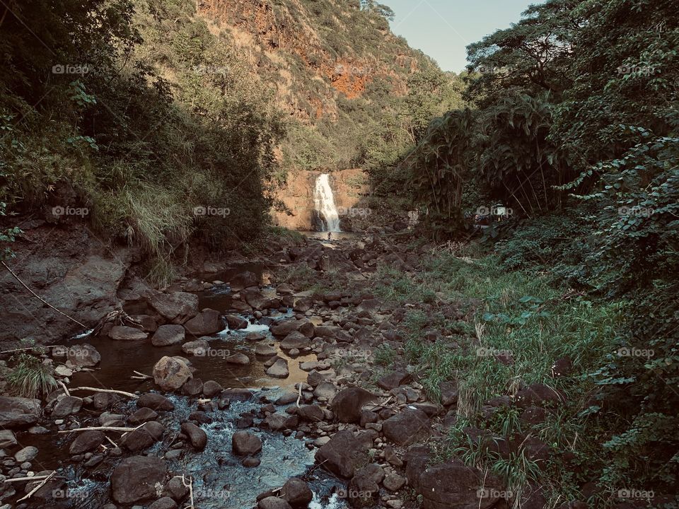 Waimea Valley Waterfall