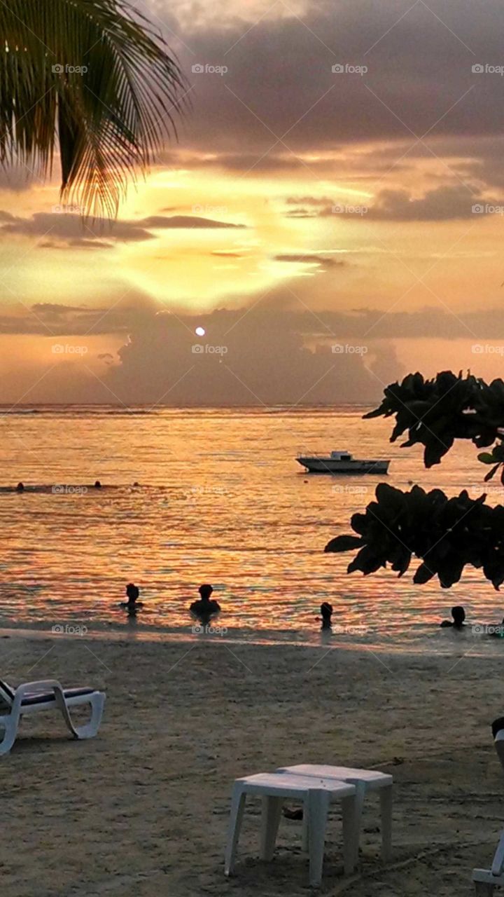 Jamaican sunset