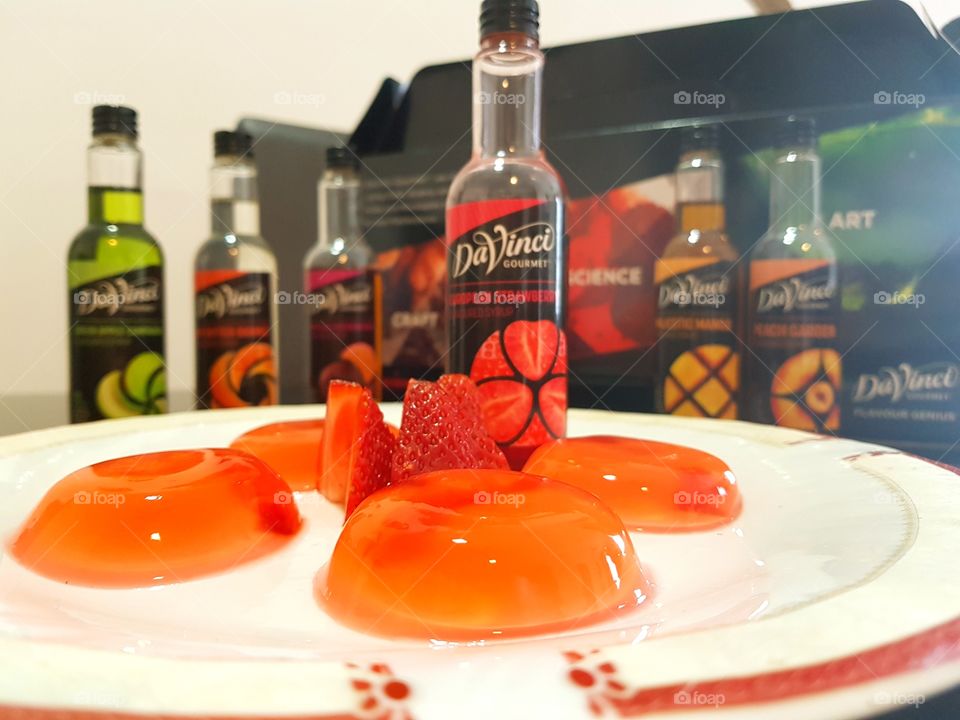 Strawberry jelly by da vinci gourmet