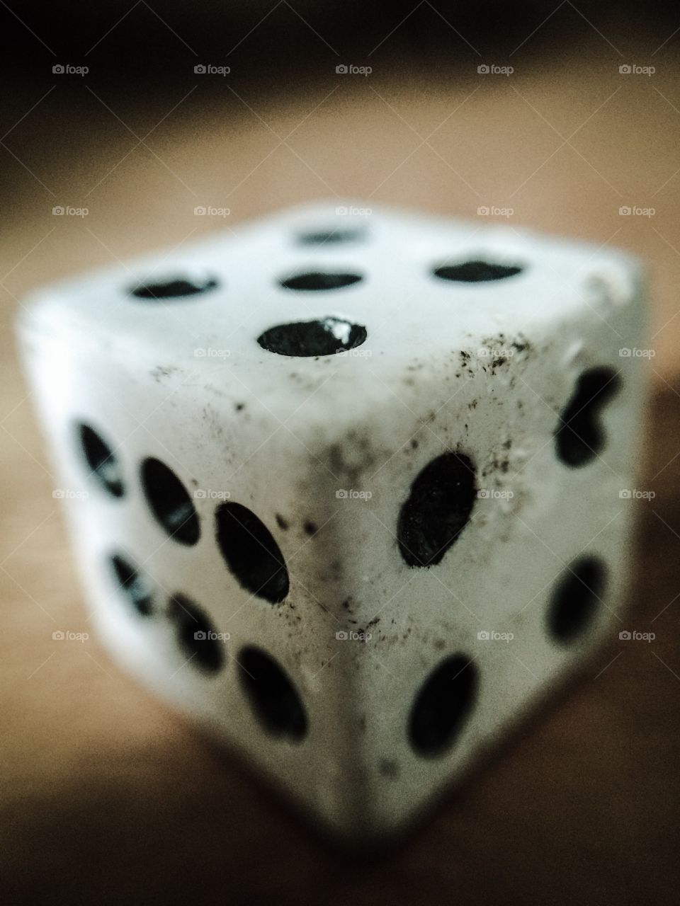 The die is cast. . Just one more roll and I can win it all. 