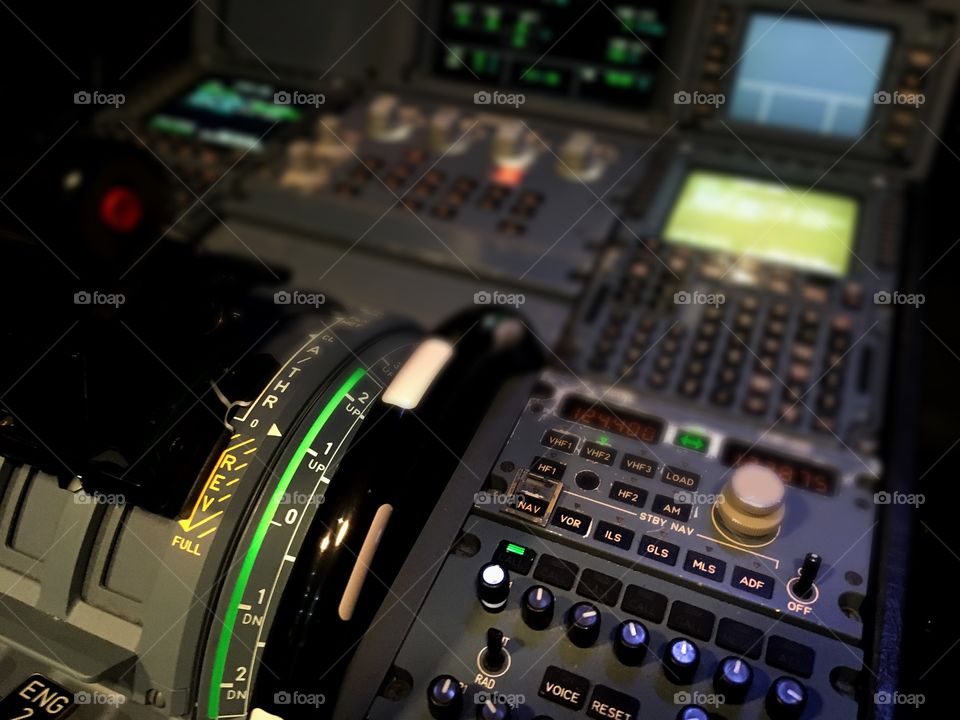A320 Airbus Pedestal Full Motion Simulator