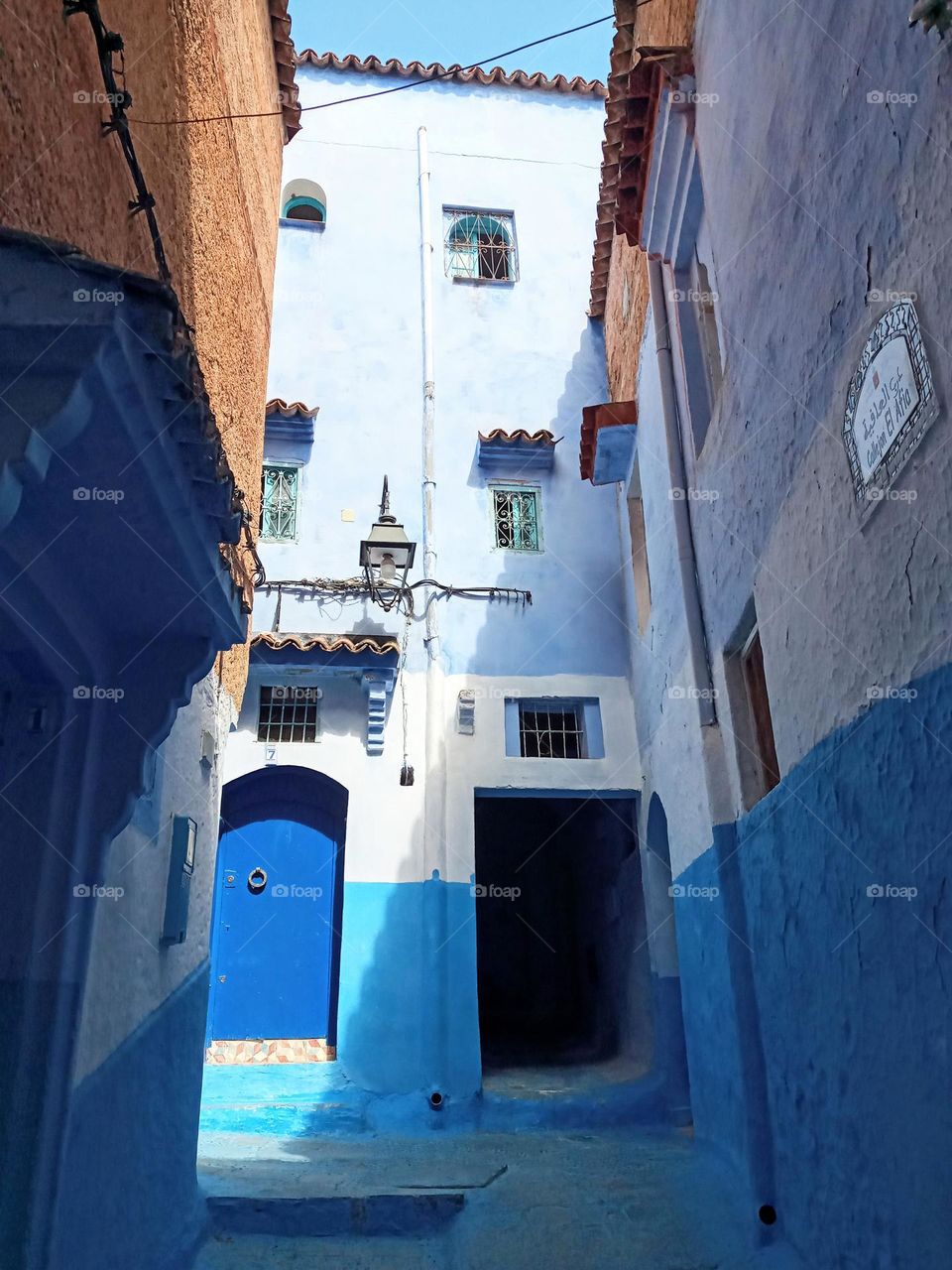 Ancien medina in chefchaouen city of morocco