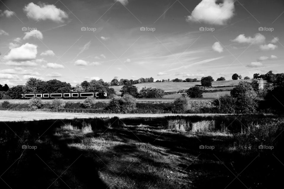 Railway. Railway line uk