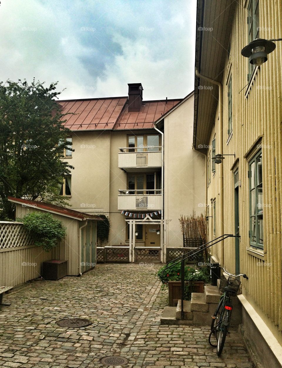 Small yard in Gothenburg