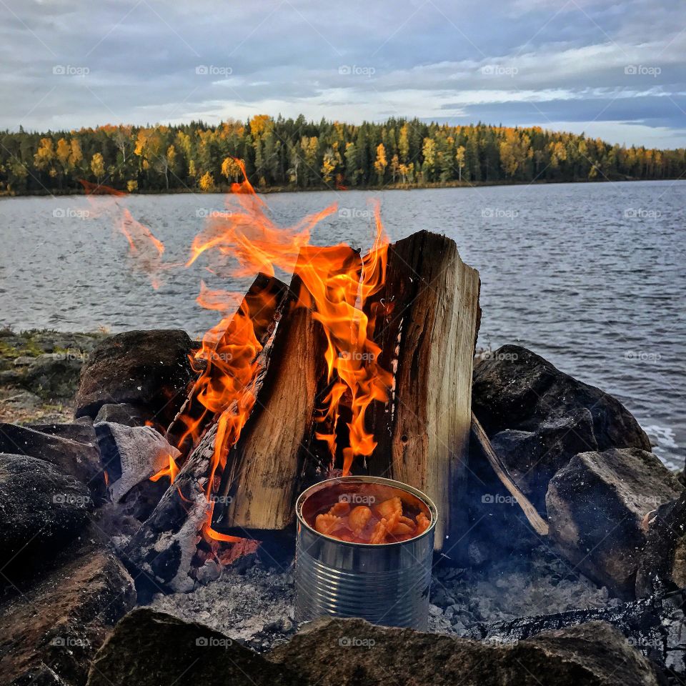 Fire and food