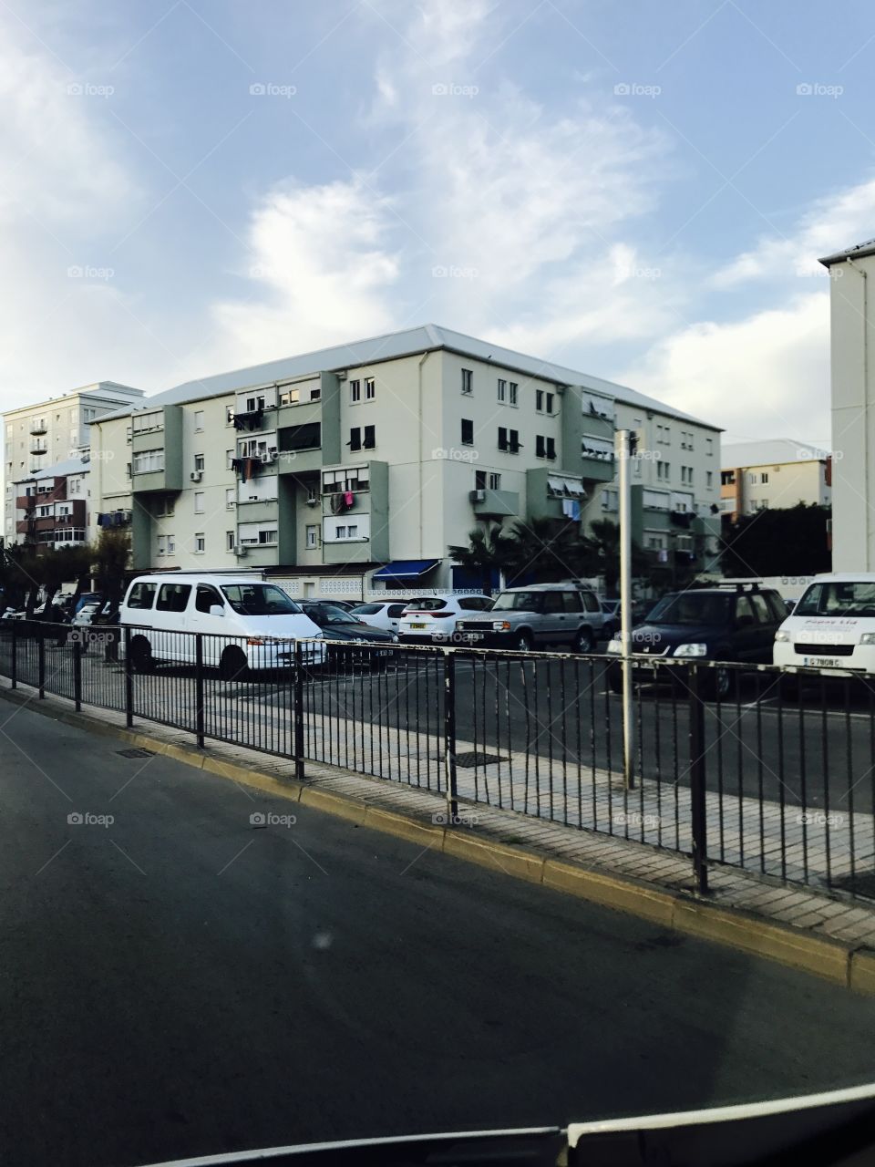 Buildings-traffic-road