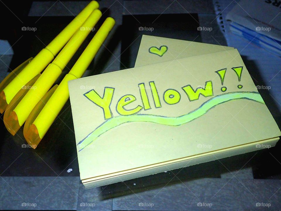 colour stories: yellow
