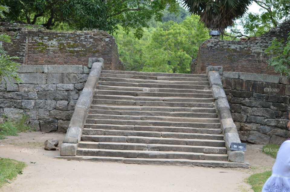 rock staircase