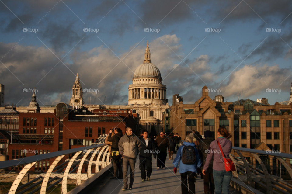 st paul cathedral mood sky london by Aida