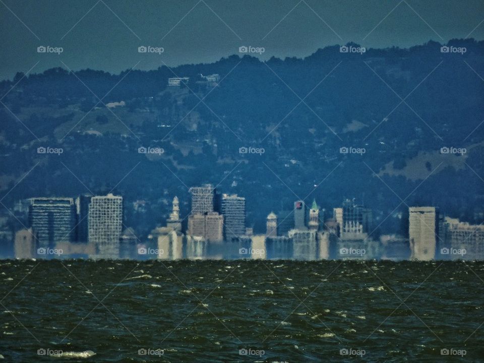 Oakland city skyline