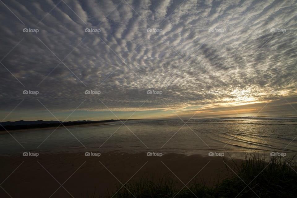 Beach Low Tide Sunrise