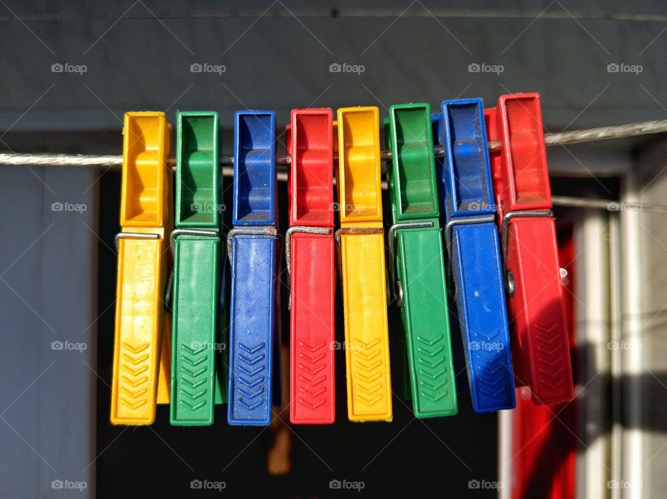 clothespins for drying clothes