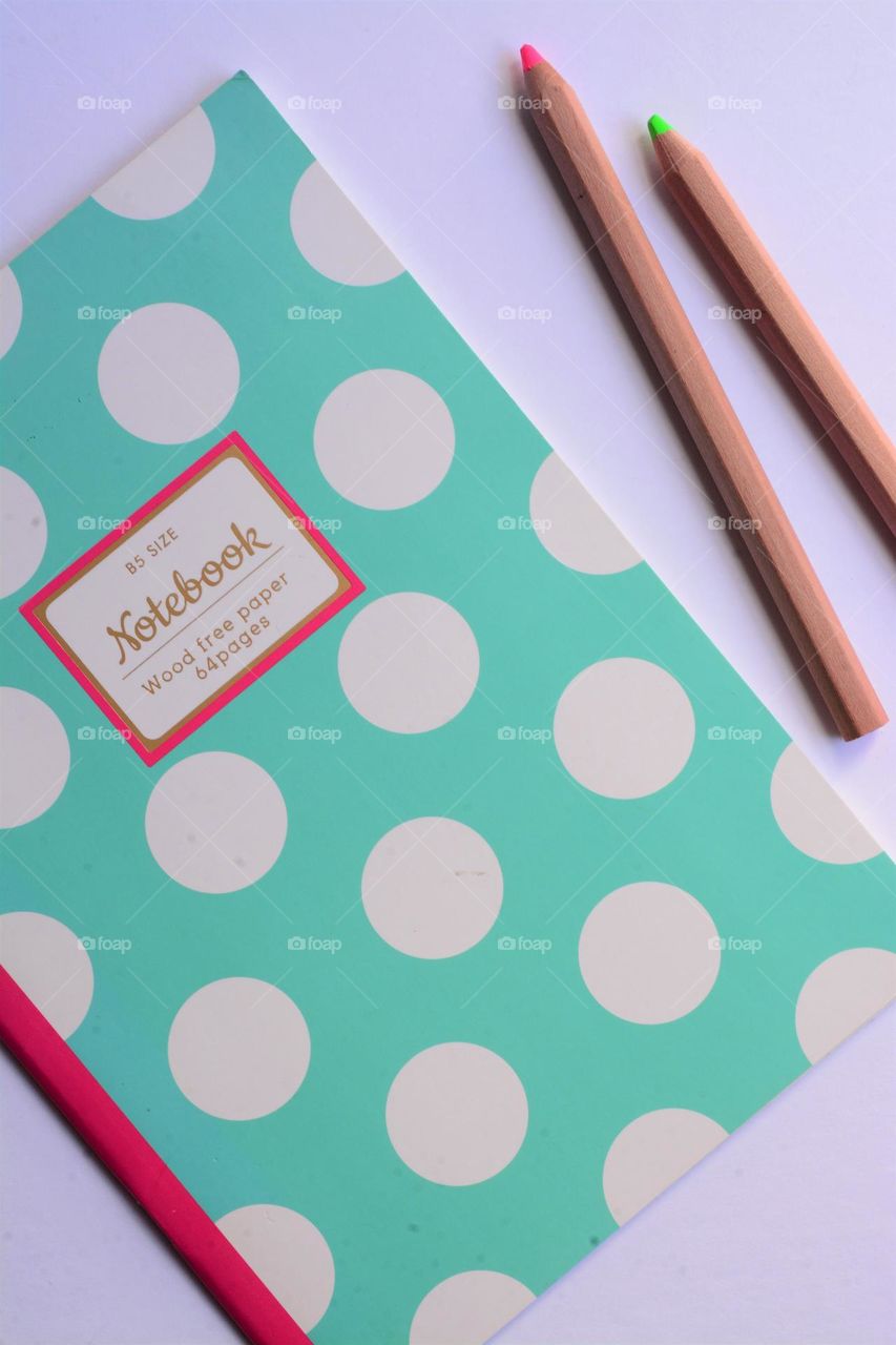 Polka Dot Notebook