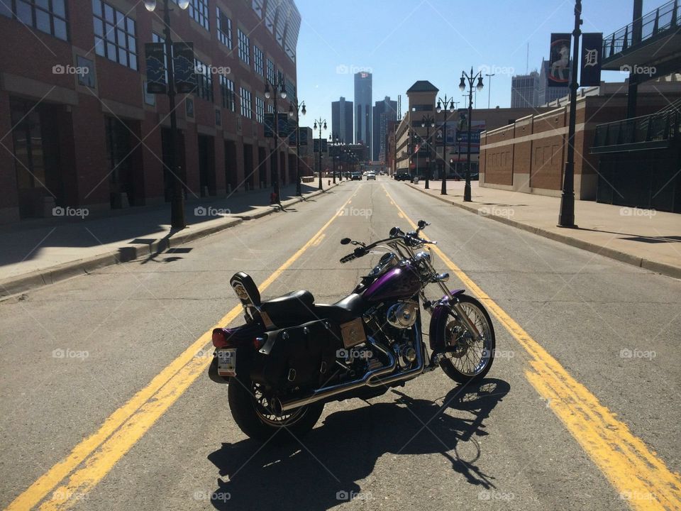 Bike downtown