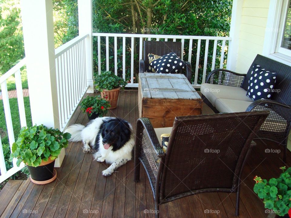 Summer porch