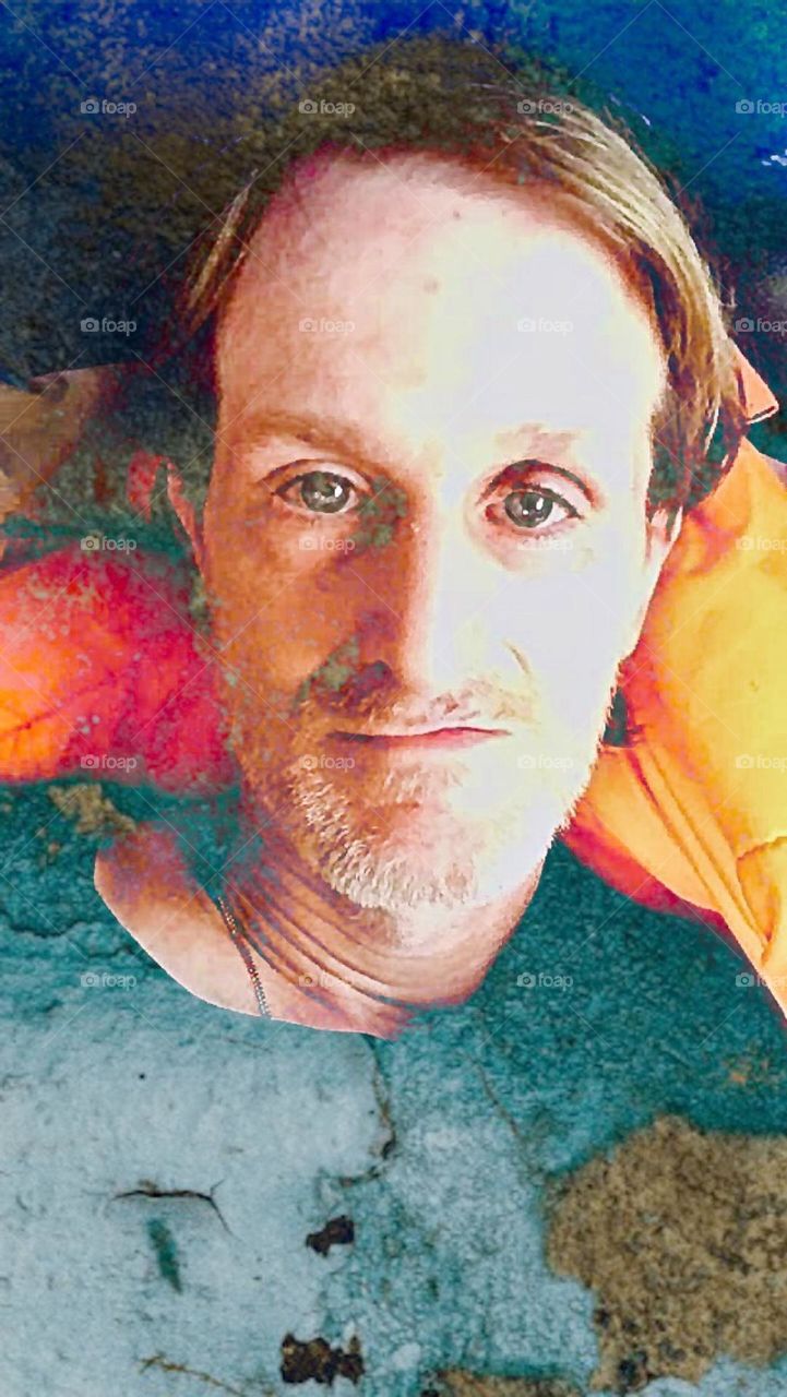 A beautiful portrait photograph of my beloved Timothy taken in approximately the year 2019 aboard „Salvation“, the boat that has provided us just that. Hypnotic Productions