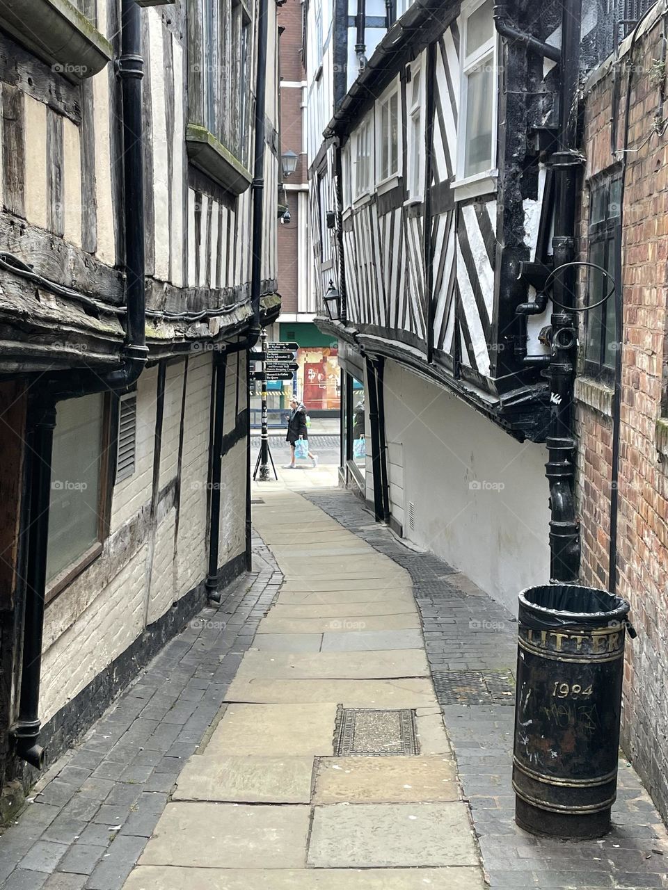 Wonky houses in Shropshire 