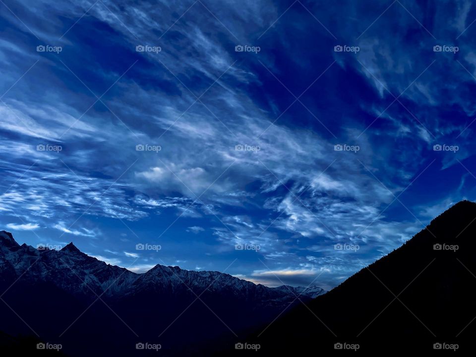 A night sky stands out 