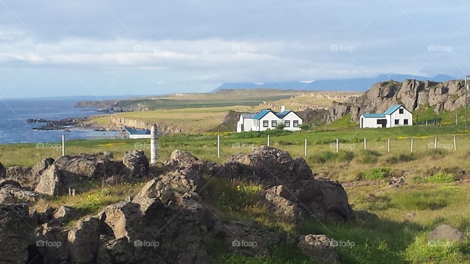 Icelandic farm