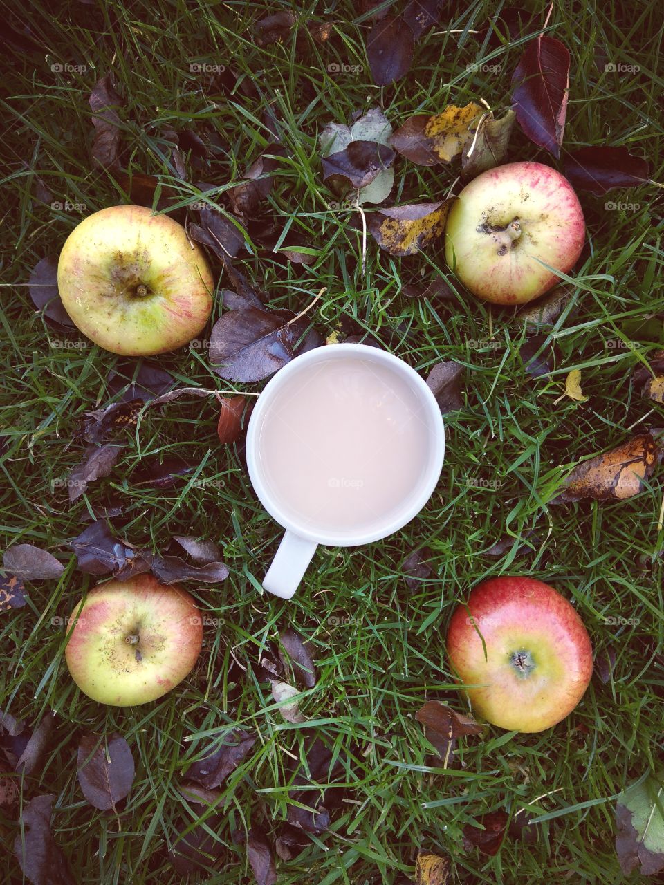 Apples and tea
