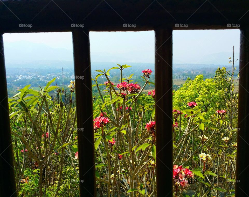Frames landscape in countryside at Pai Maehongson Thailand.