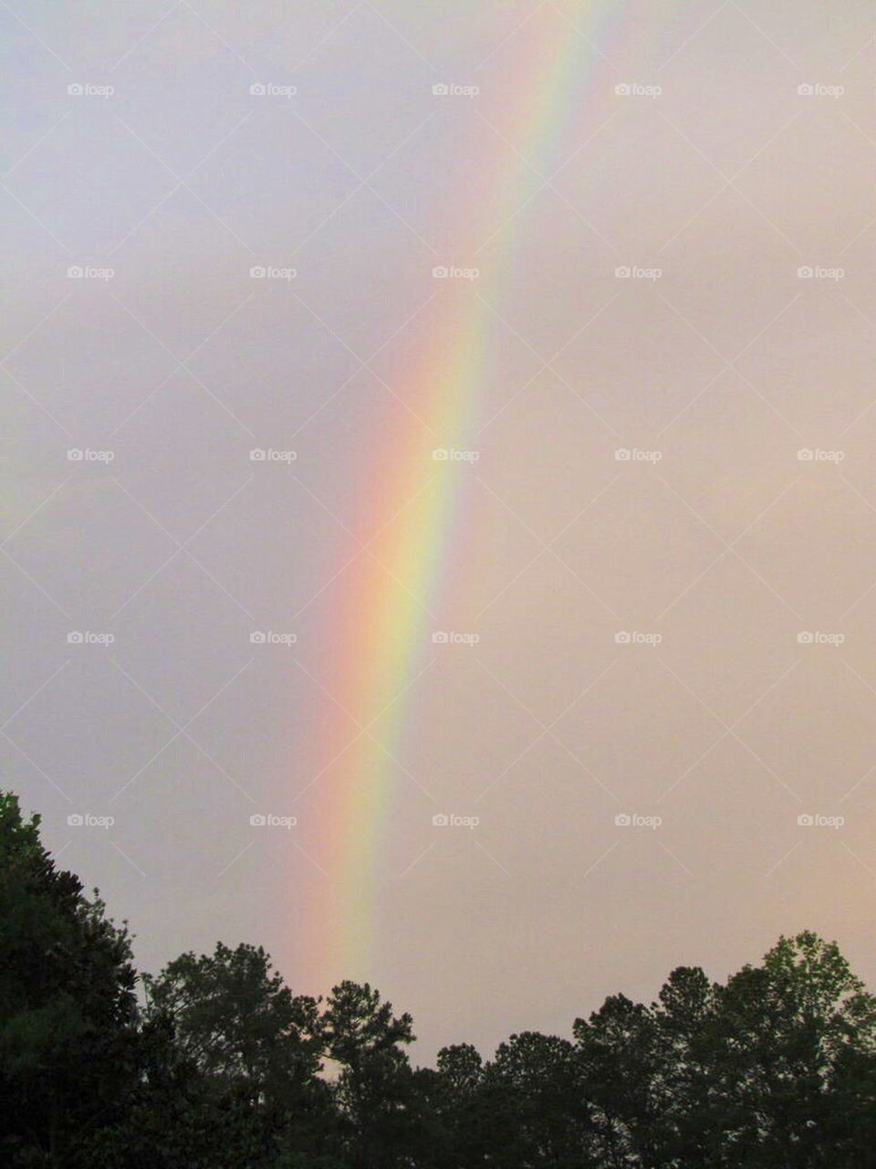 Storm rainbow