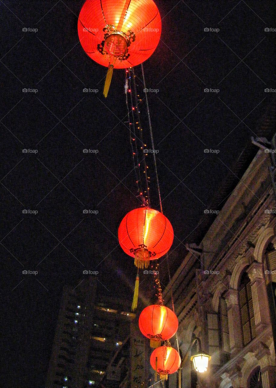 Singapore lanterns 