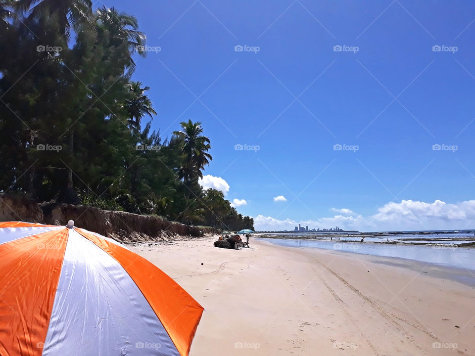 Paiva Beach in Pernambuco, Brazil.