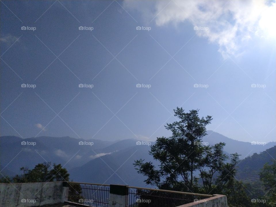 Amazing beauty of my village drenched in mellow Winter sunshine.