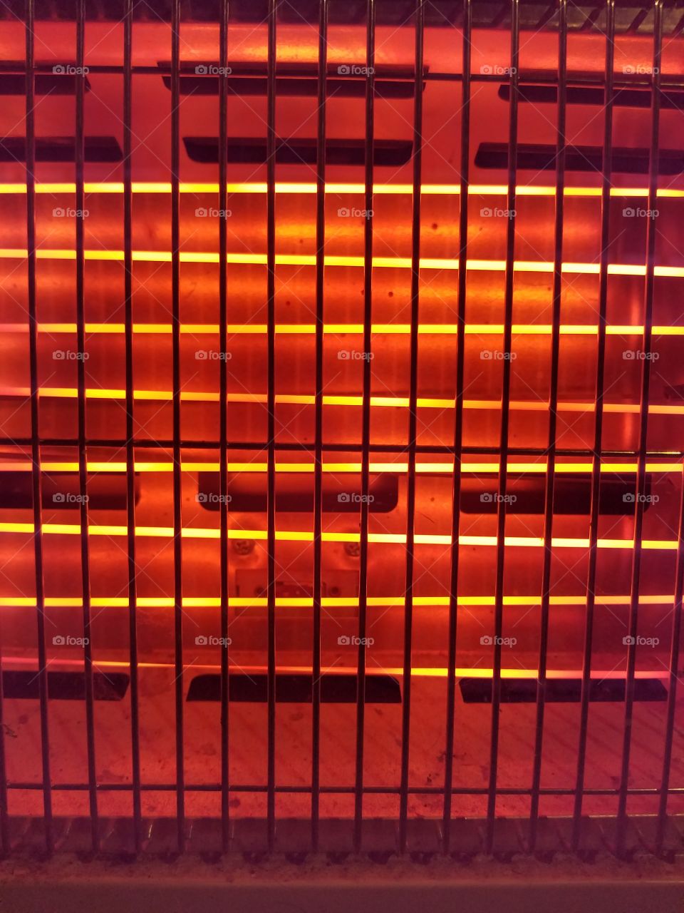 inside a heater