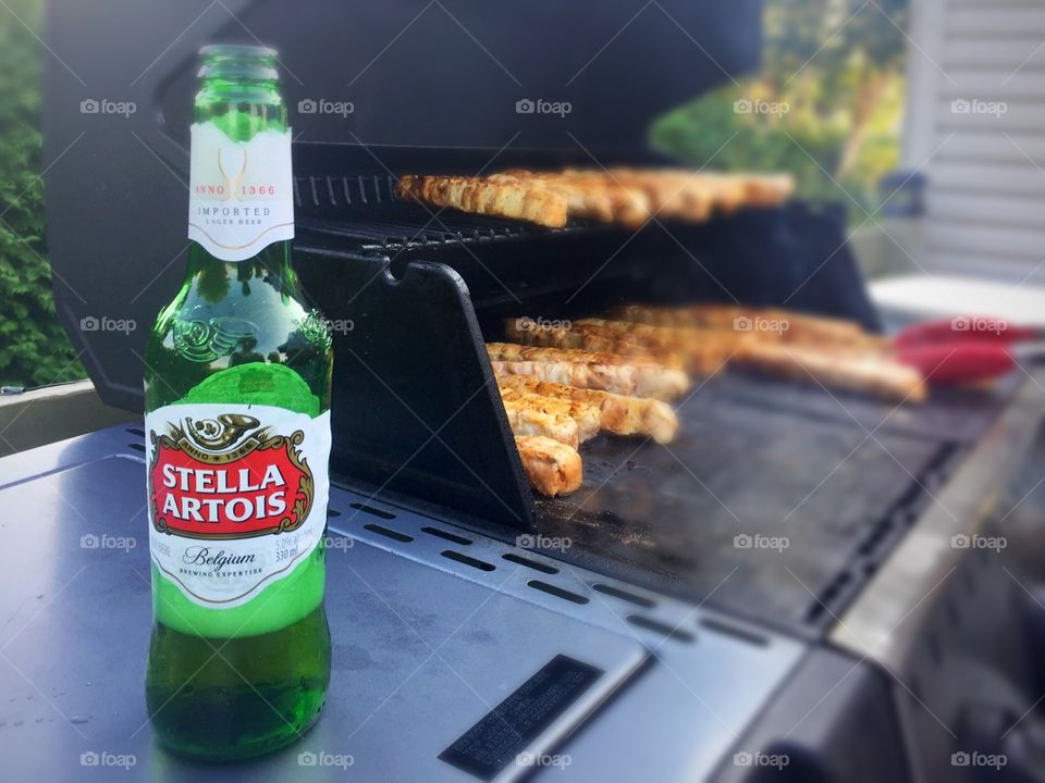 Stella and barbecue time