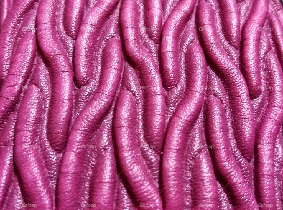 leather surface stripes colourful