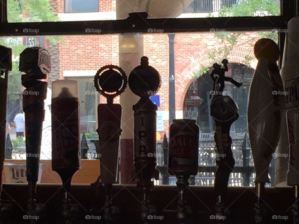 Beer taps
