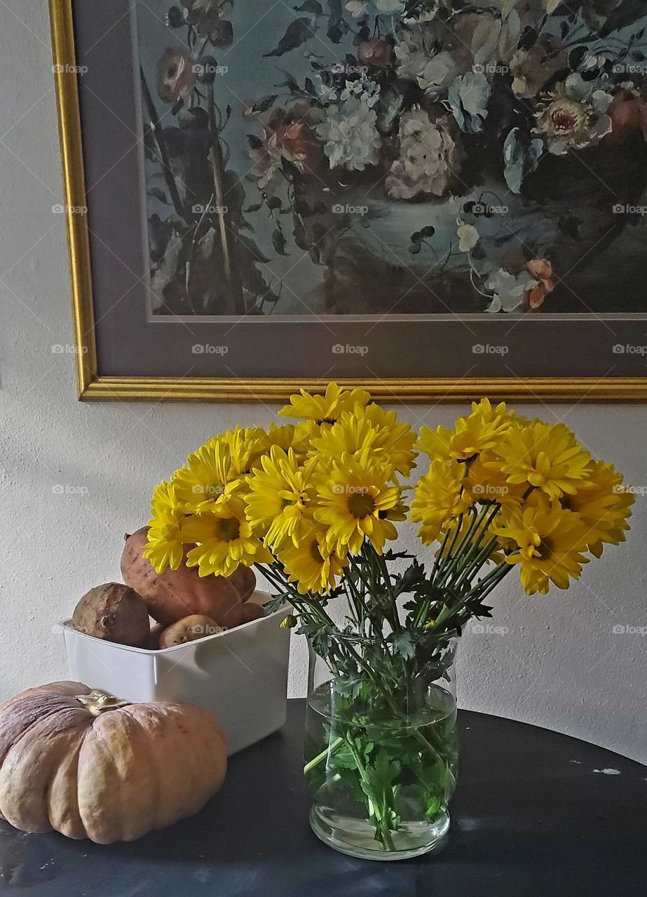 Daisy's, pumpkin and sweet potatoes