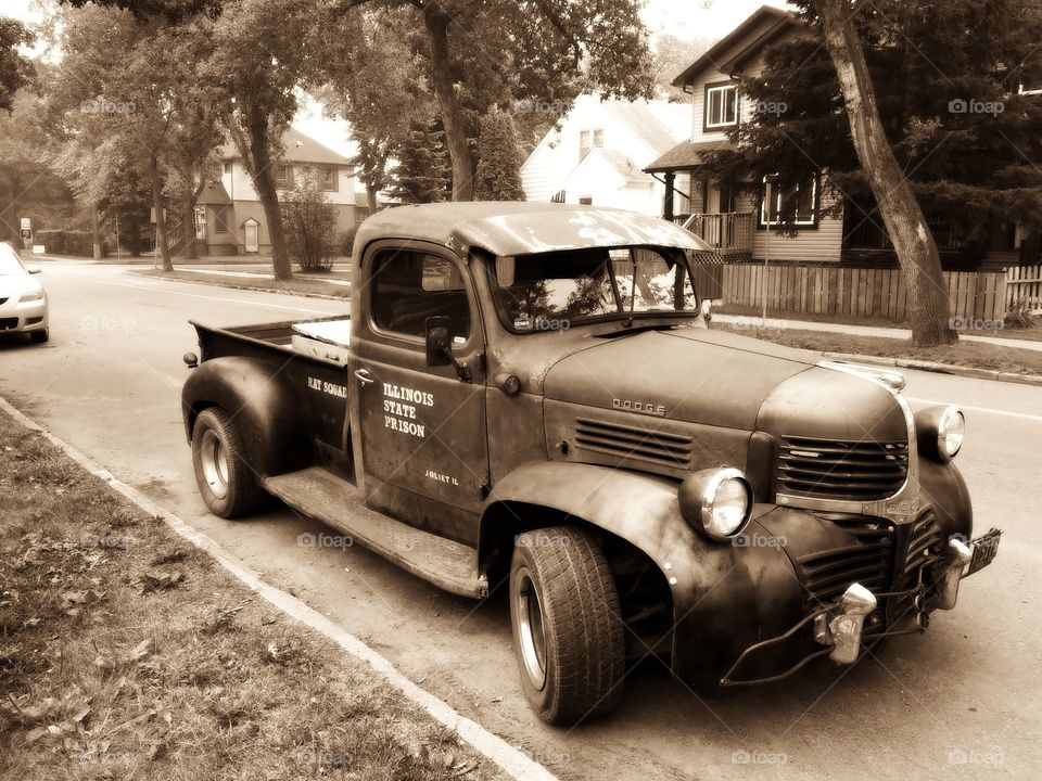 Dodge Truck 1942 Vintage Style Photo