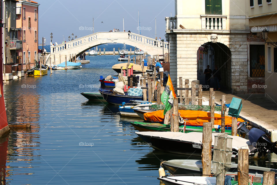 Vigo Bridge in Chioggia
