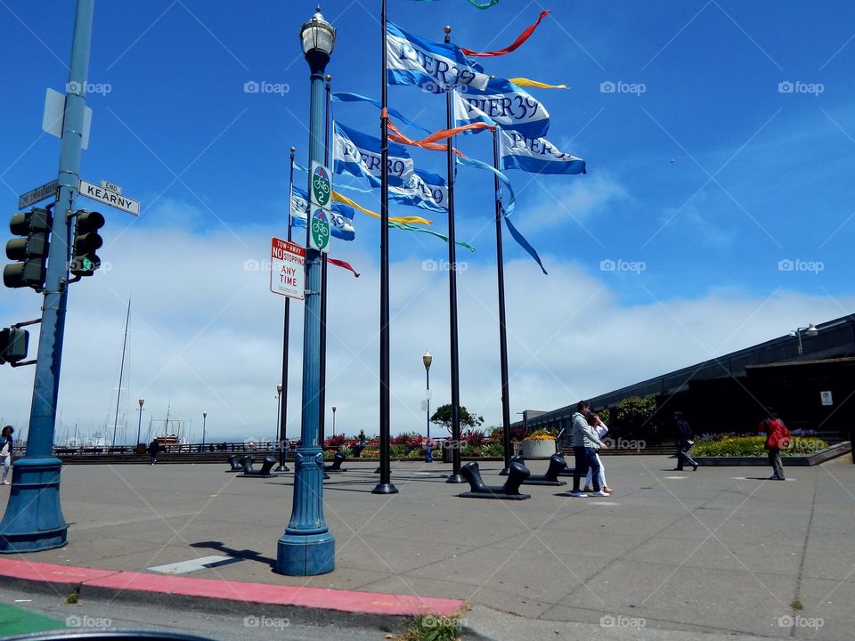 Pier 39 Flags