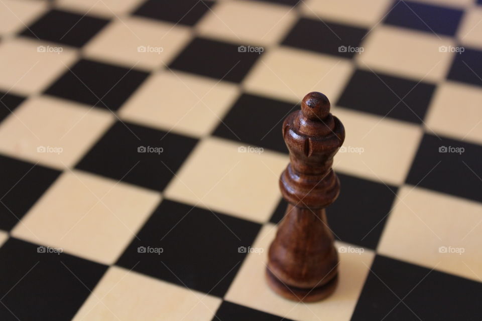 chess piece on chess board