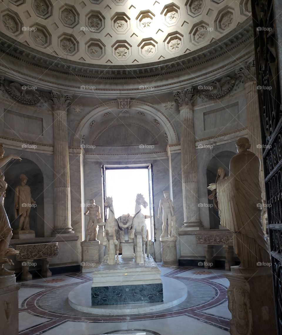 Bellas esculturas pertenecientes a los tan importantes museos vaticanos