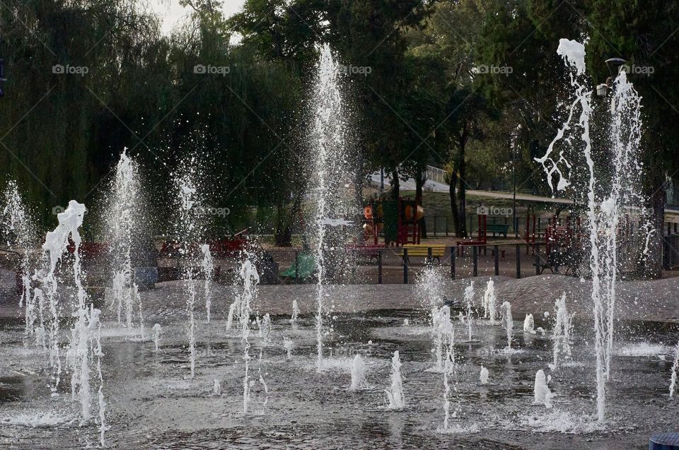 Fountain of dancing waters