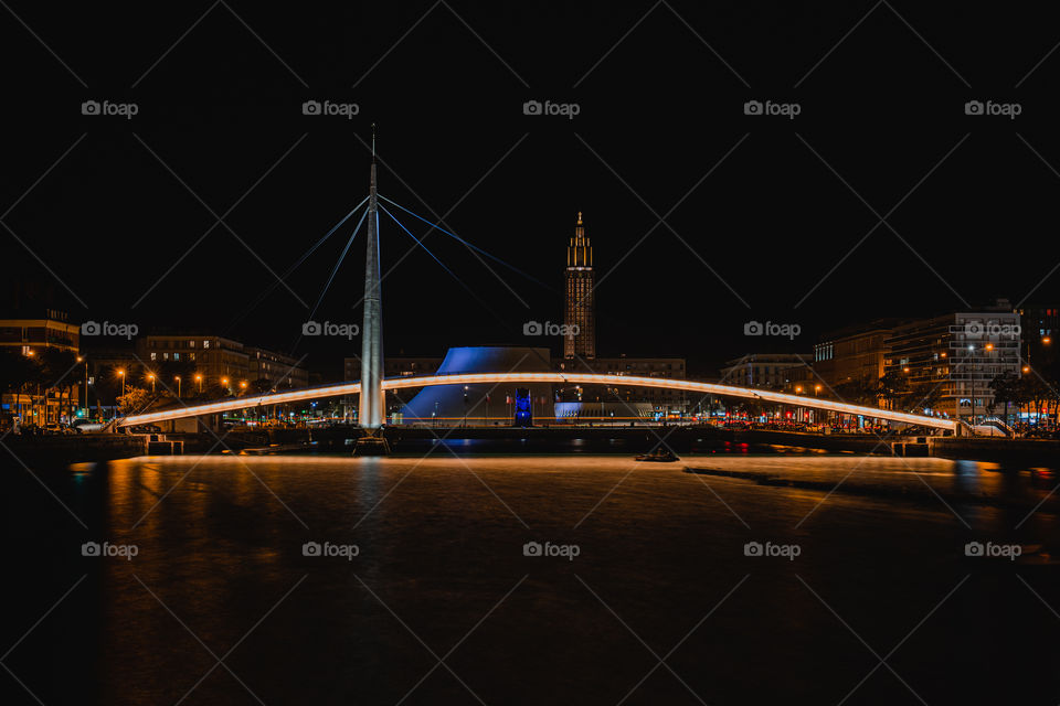 Bridge in nightcolors