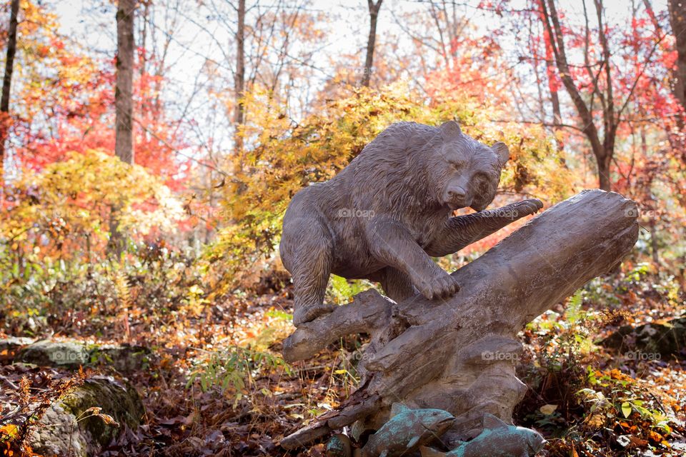 Sculpture in Fall
