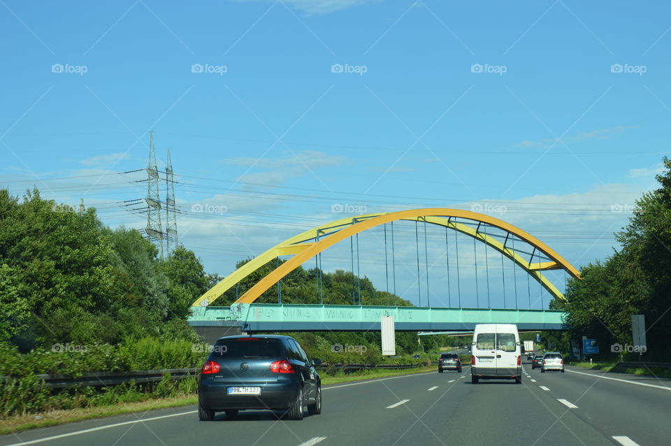 view from car