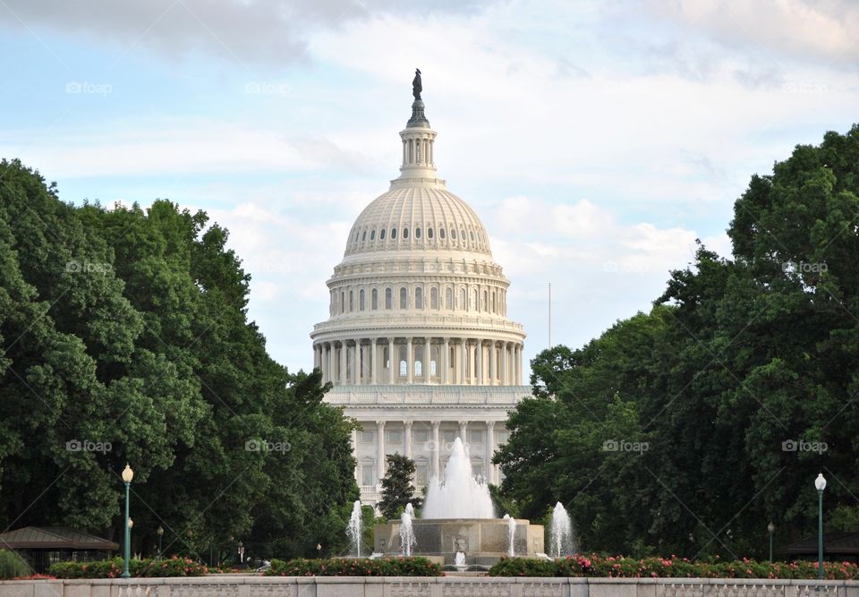 Capital and fountain