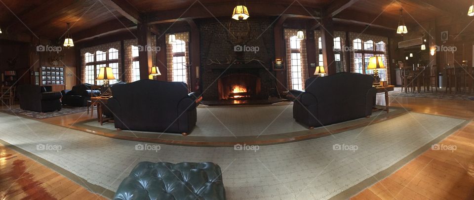 Lobby Lake Quinault Lodge