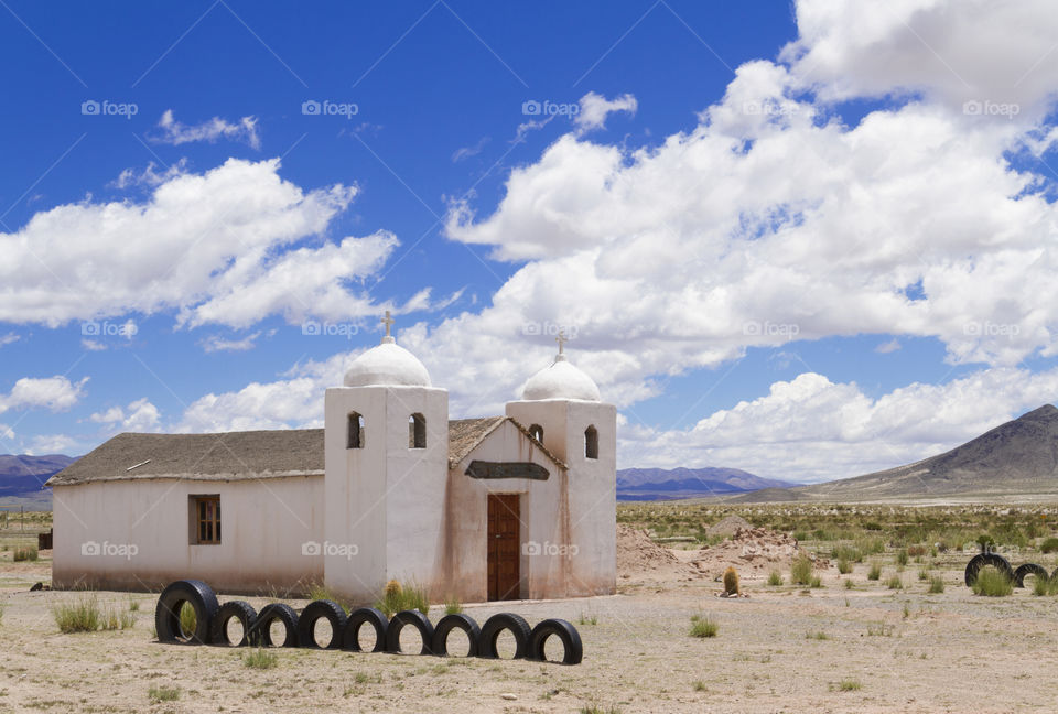 Chuch in the Desert.