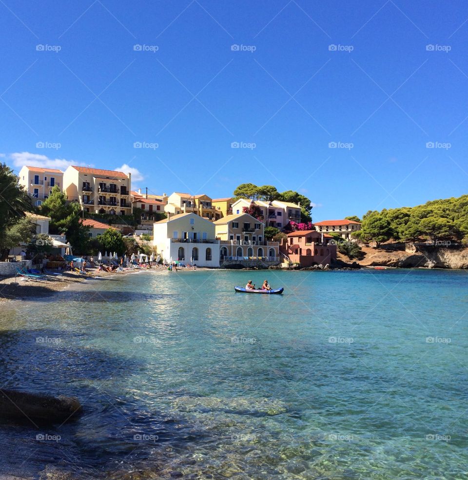 Hot Hot Hot Summer Sunshine in Asos, Kefalonia, Greece 🇬🇷