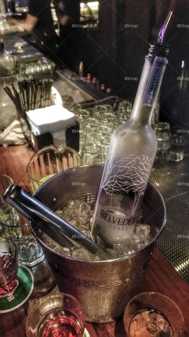 Good times with Belvedere. Hanging out with friends