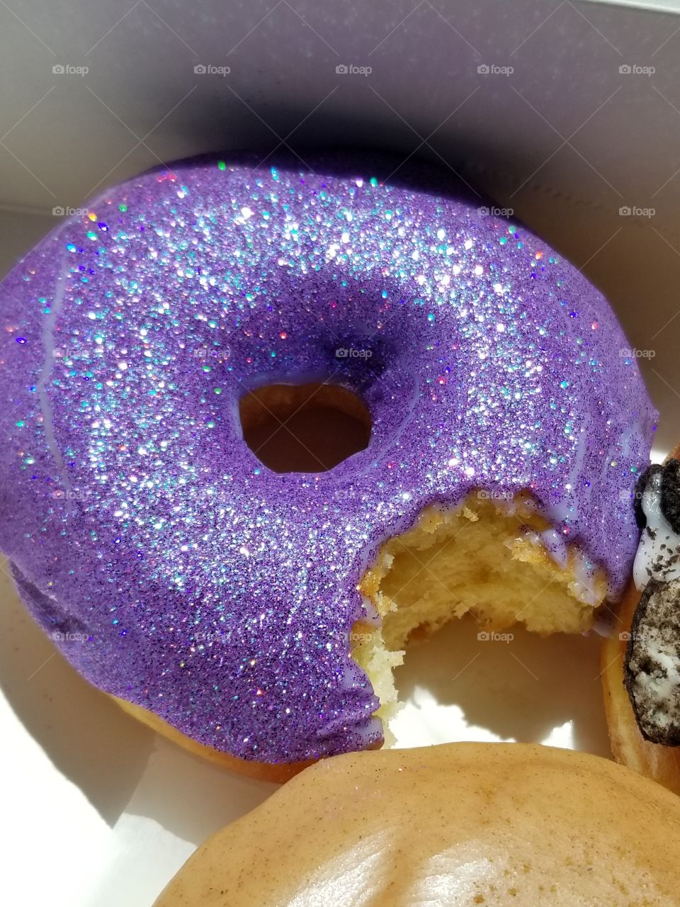 Lavendar Flavored Donut