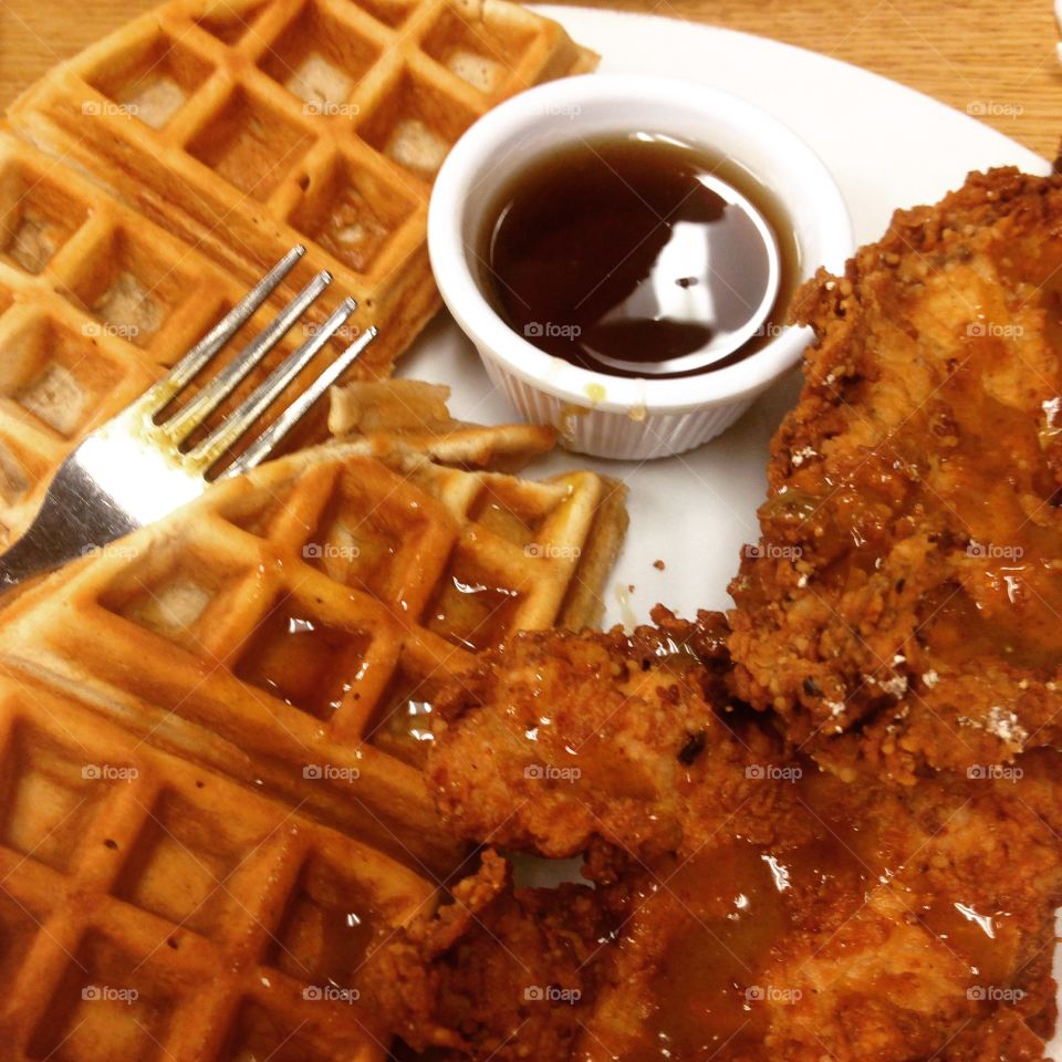 Chicken and Waffles